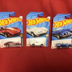 HOT WHEELS corvettes 2021